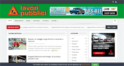 Desktop Screenshot of lavoripubblici.net