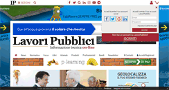 Desktop Screenshot of lavoripubblici.it